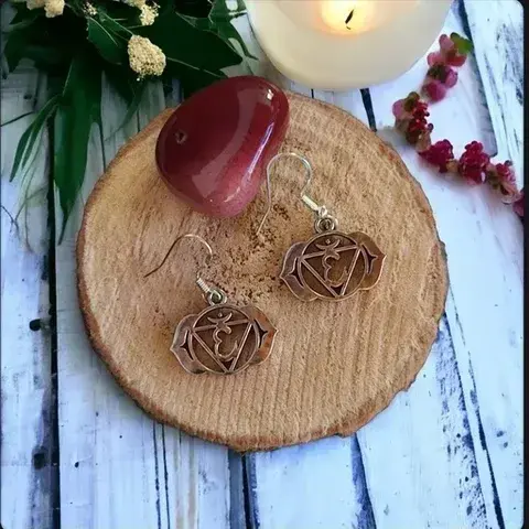 Earrings-Frontal Chakra