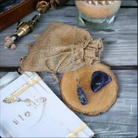 Lapis-Lazuli Drop Pendant