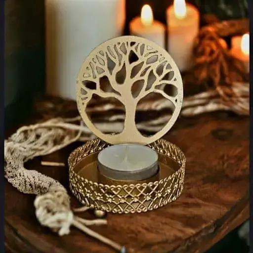 Reflection Candle Holder-Tree of Life