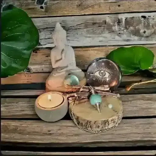 Aquamarine Sphere Pendulum 4cm