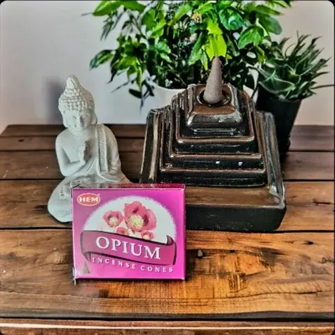 Box of Opium Cones Incense