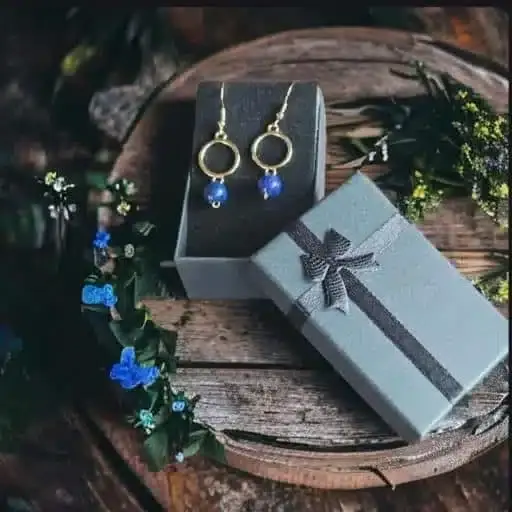 Artisanal Lapis Lazuli Earrings